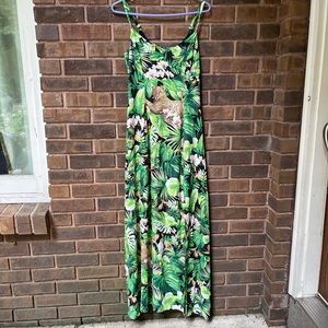 NWT WHBM Printed Lace Maxi. Size 0